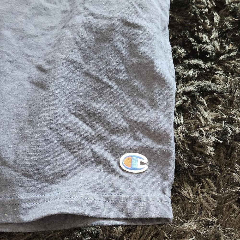 Champion Navy Graphic Wolves Athletic Shorts - Picture 3 of 5